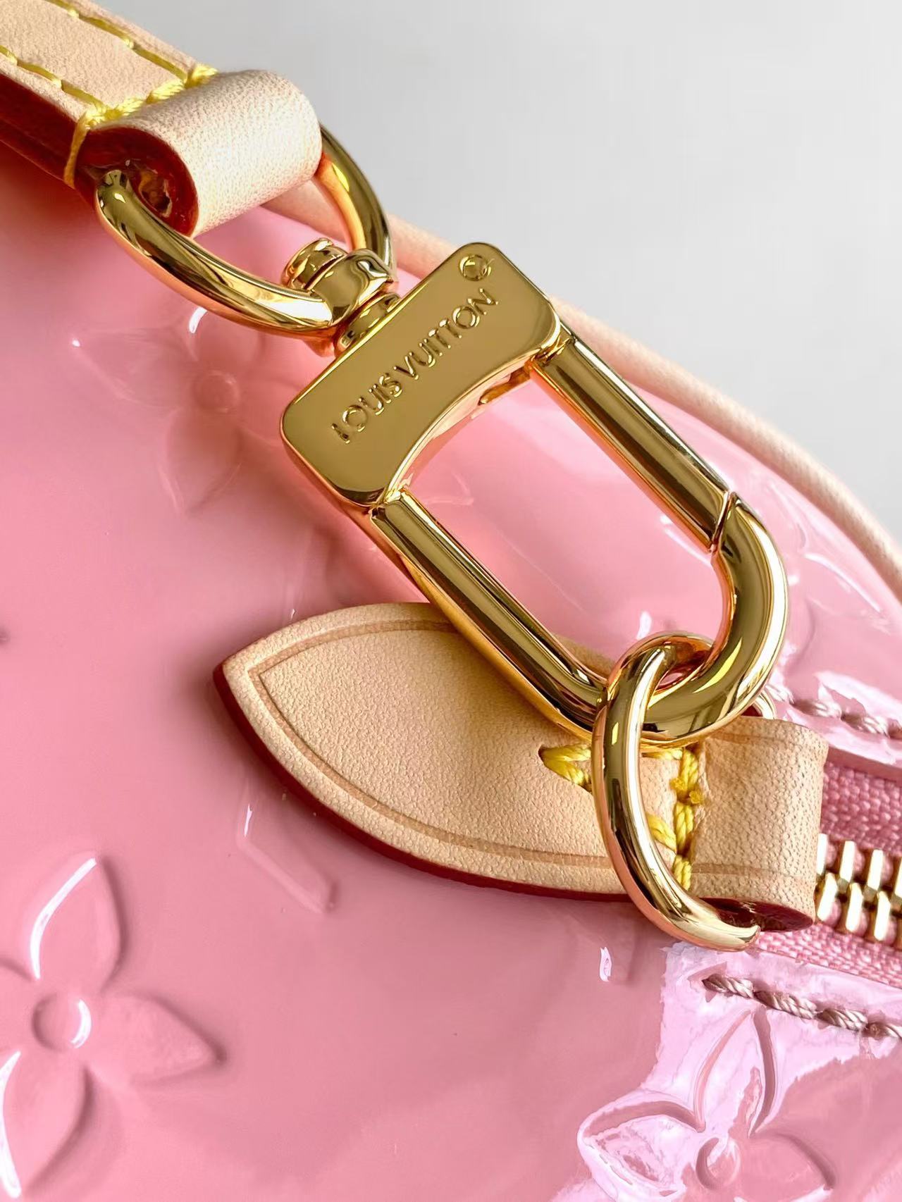 Louis Vuitton Nano Speedy Bag Monogram Vernis Calfskin High