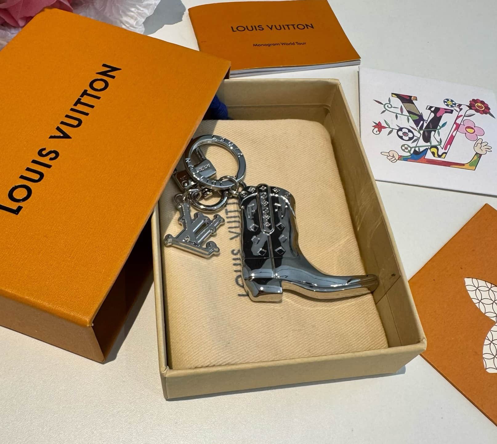 Louis Vuitton Cowboy Boot Bag Charms