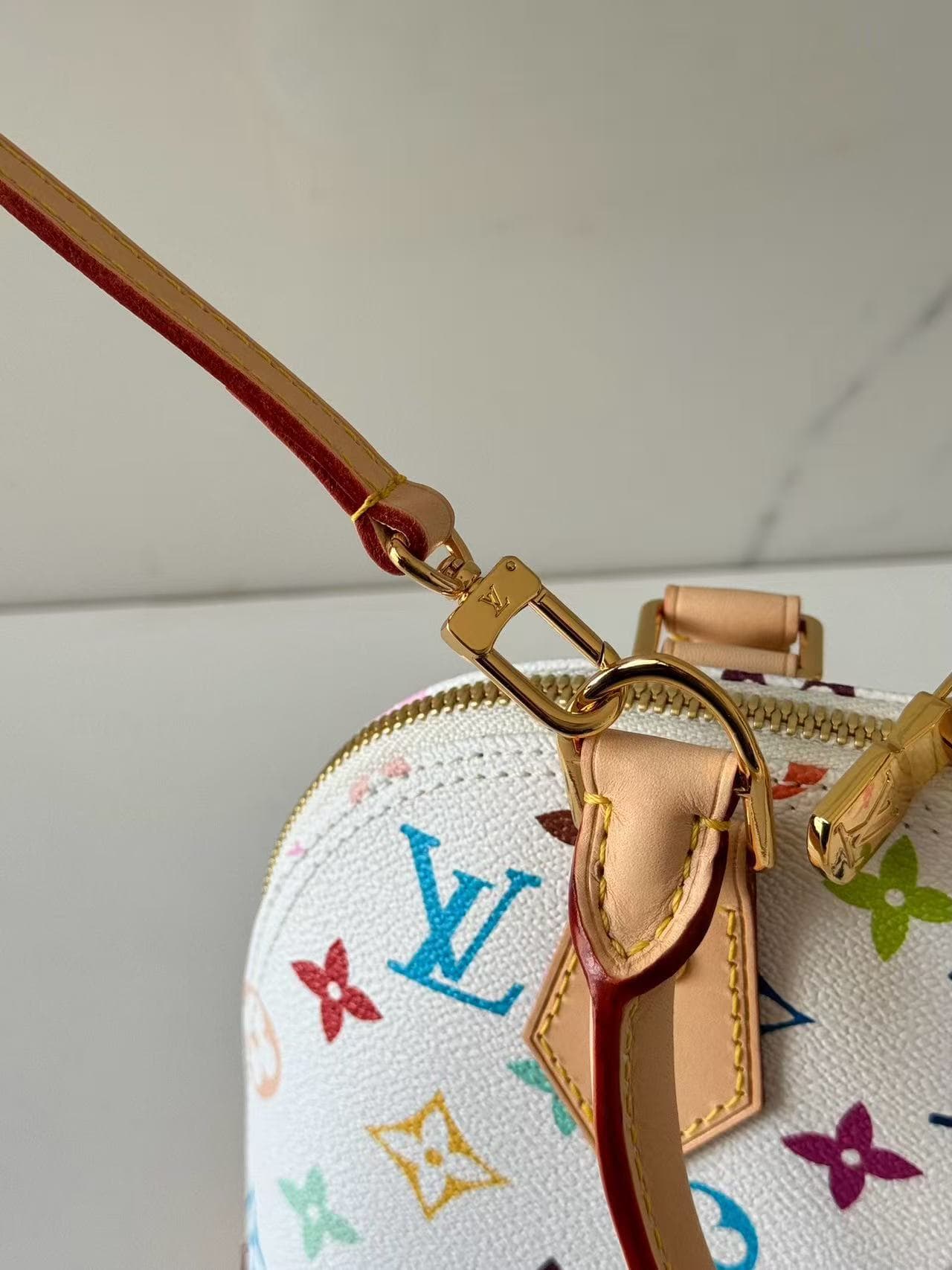 Louis Vuitton x Murakami Alma BB Monogram coated canvas M13078 High