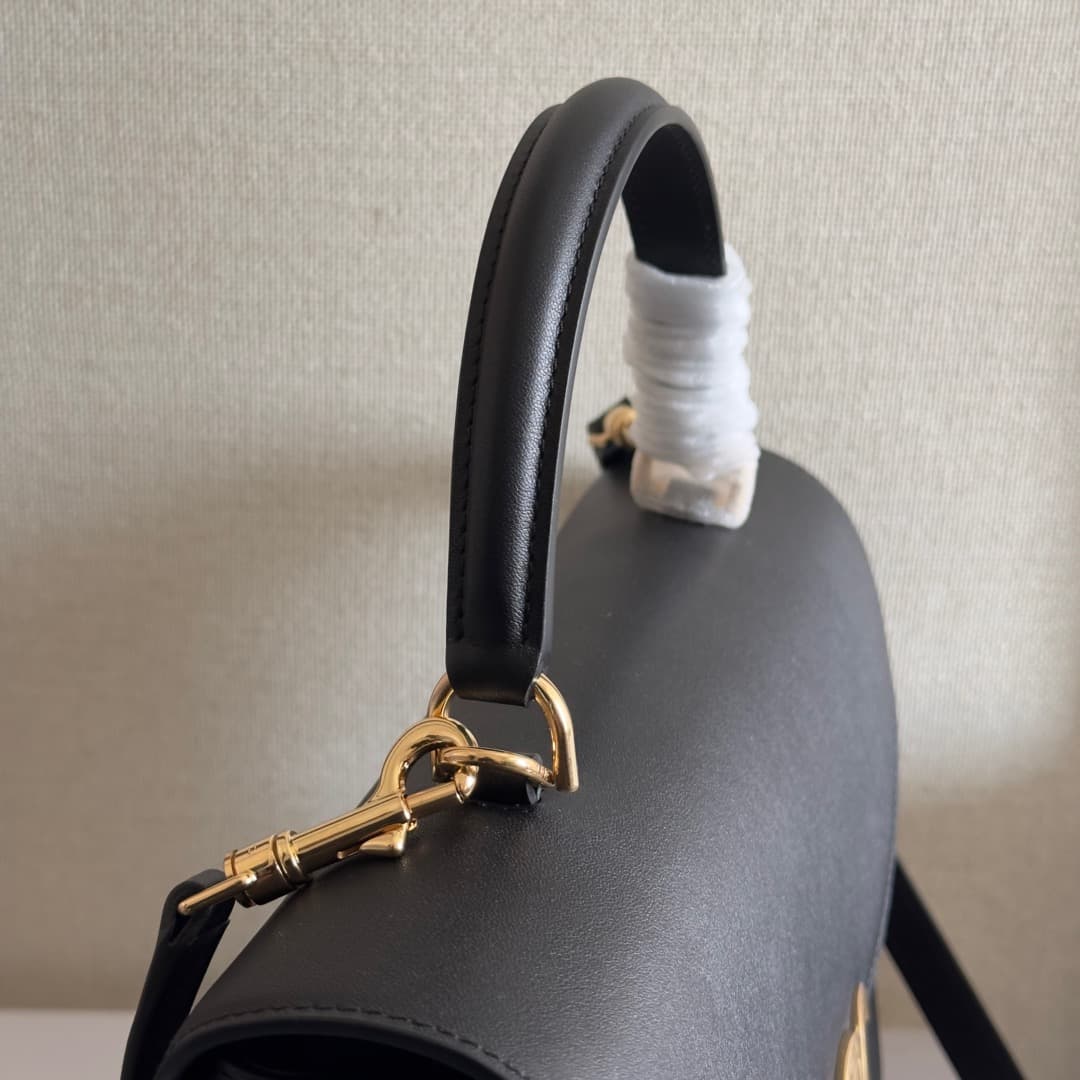 Celine Small Nino bag in Black Supple Calfskin High
