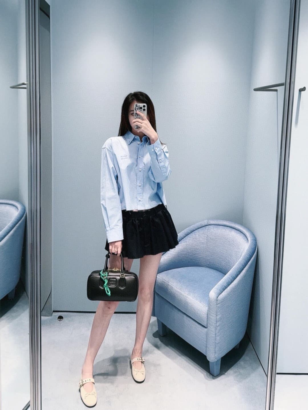 Miu Miu Poplin Shirt