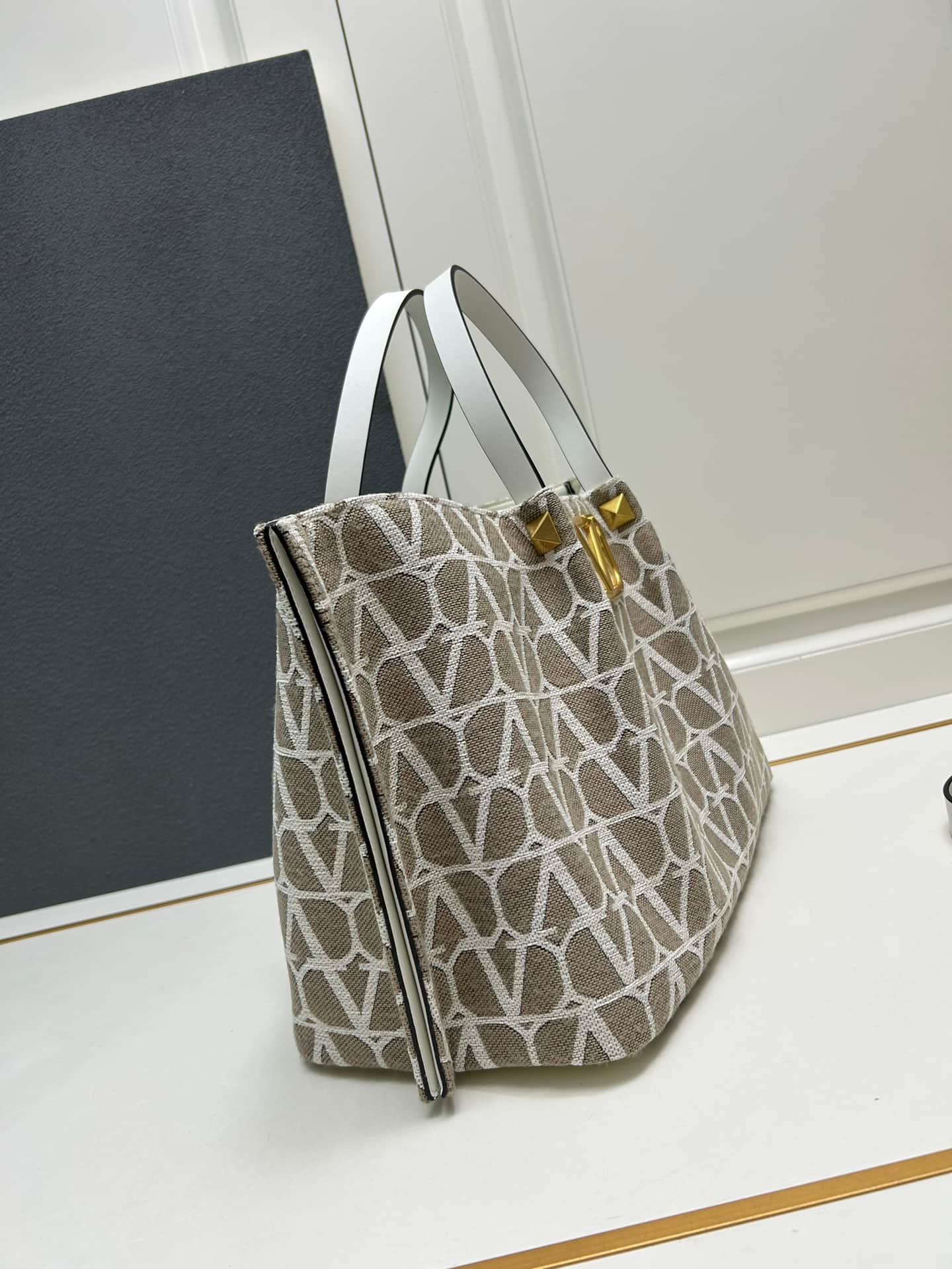 Valentino Garavani VLogo Signature Toile Iconographe Tote Bag  Mid