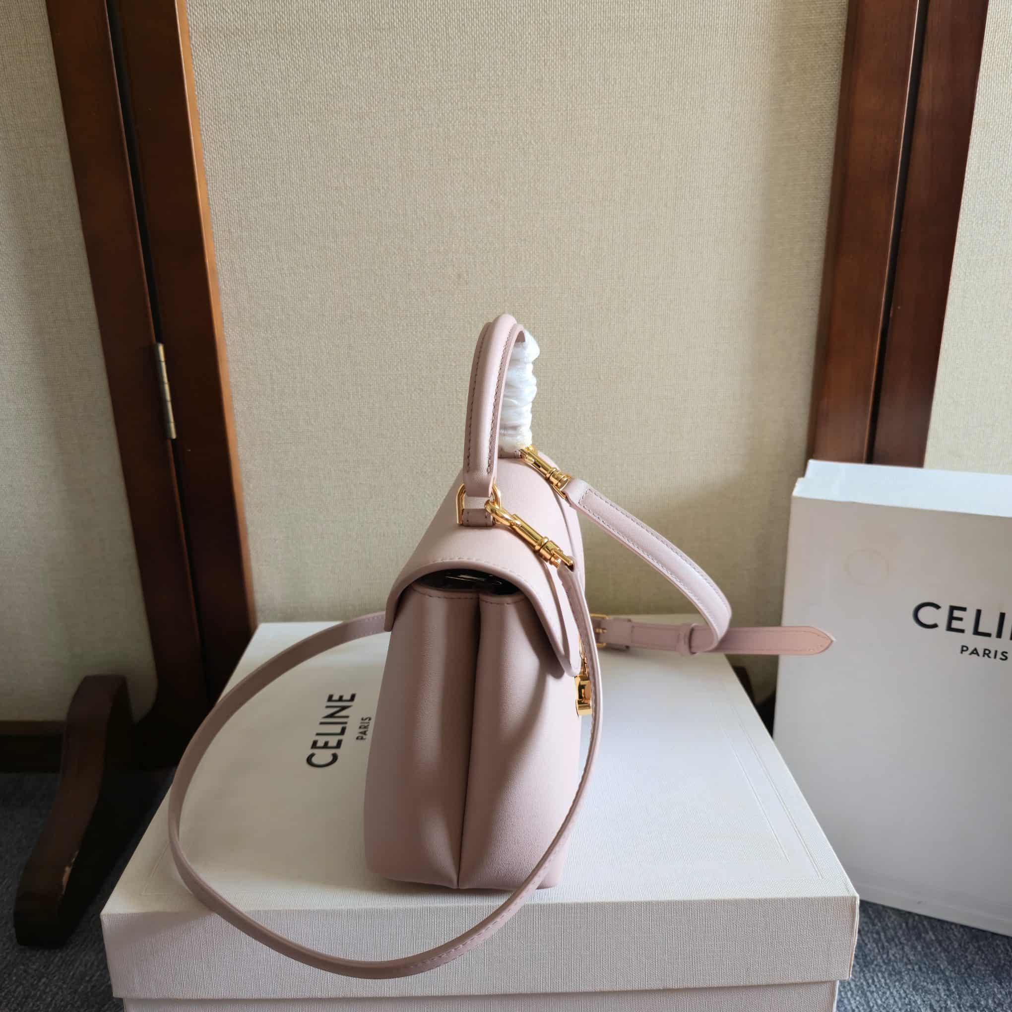 Celine Mini Nino bag in Light Pink Supple Calfskin High
