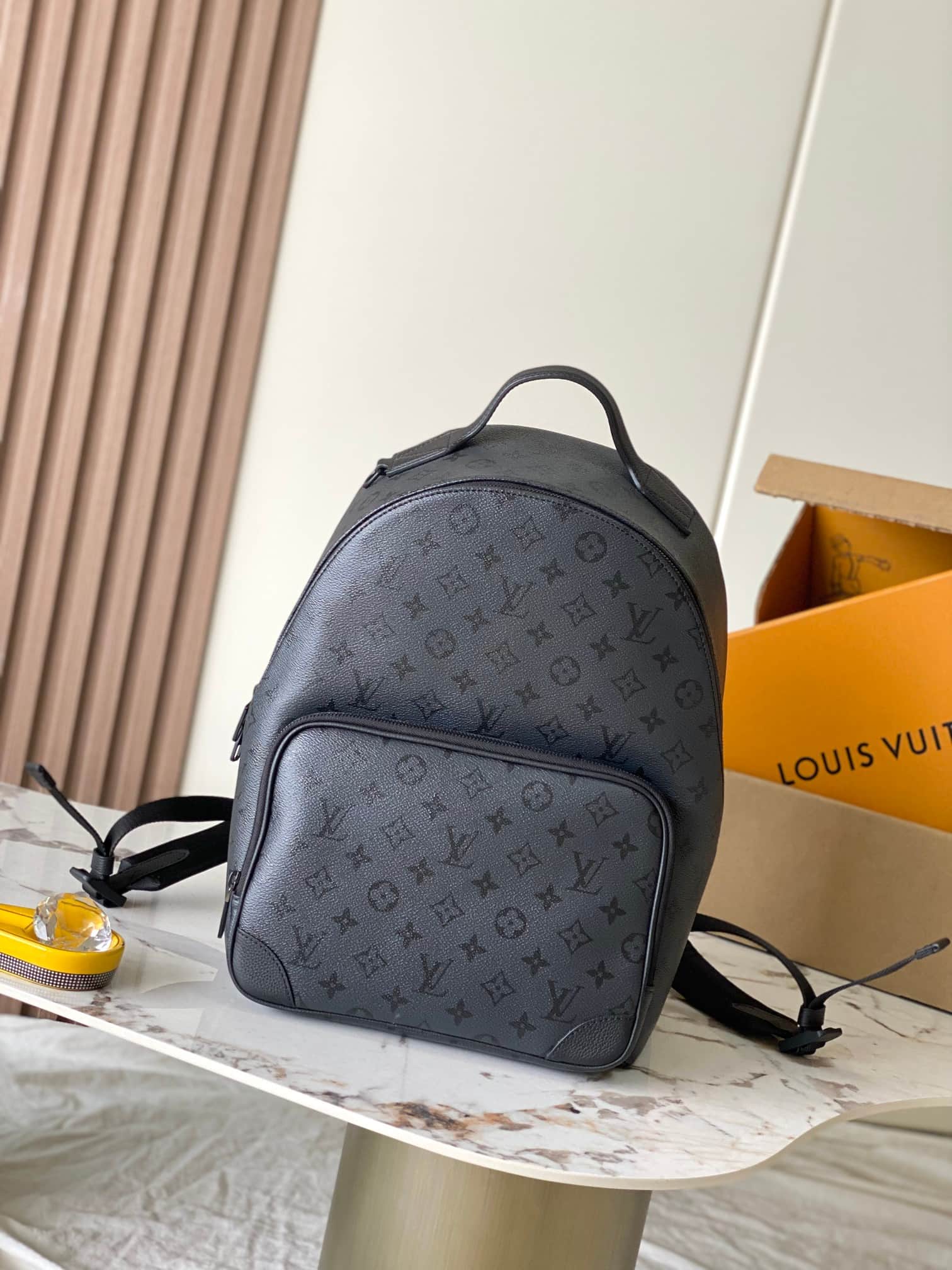 Louis Vuitton Discovery Cargo Backpack Black Monogram Midnight coated canvas M26765 TOP