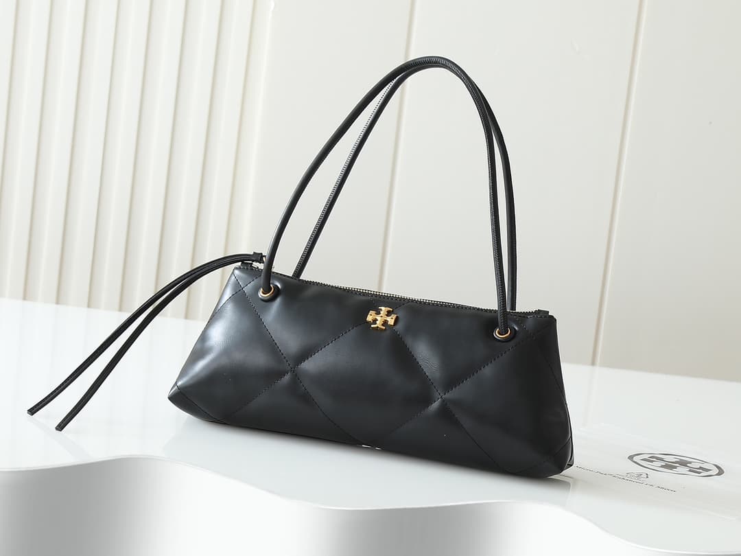 Tory Burch Kira East-West Shoulder Bag Black High