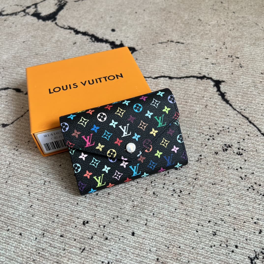 Louis Vuitton x Murakami Victorine Wallet Monogram coated canvas M14163 High