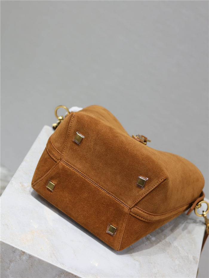LE 37 SMALL IN SUEDE BUCKET BAG High