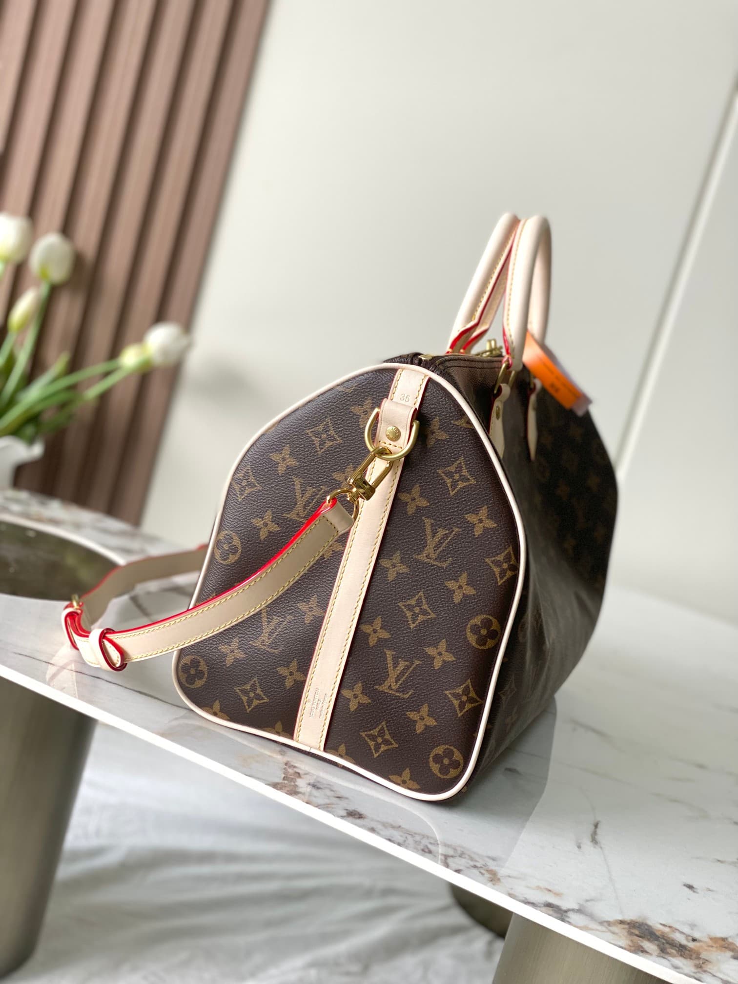 Louis Vuitton Speedy Bandoulière 35 Bag Monogram coated canvas M46981 High