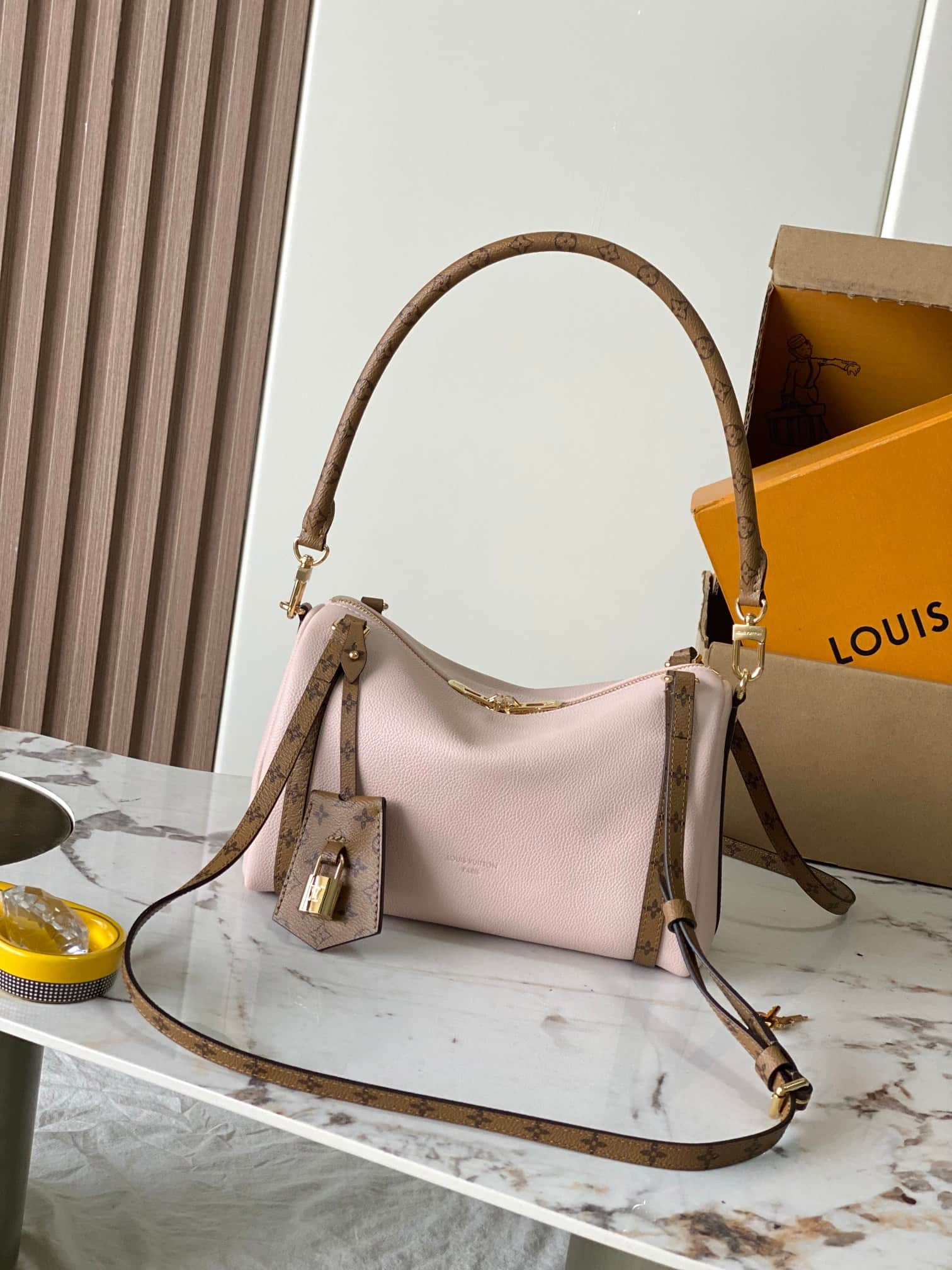 Louis Vuitton Express PM Petal Pink Calfskin M29847 TOP