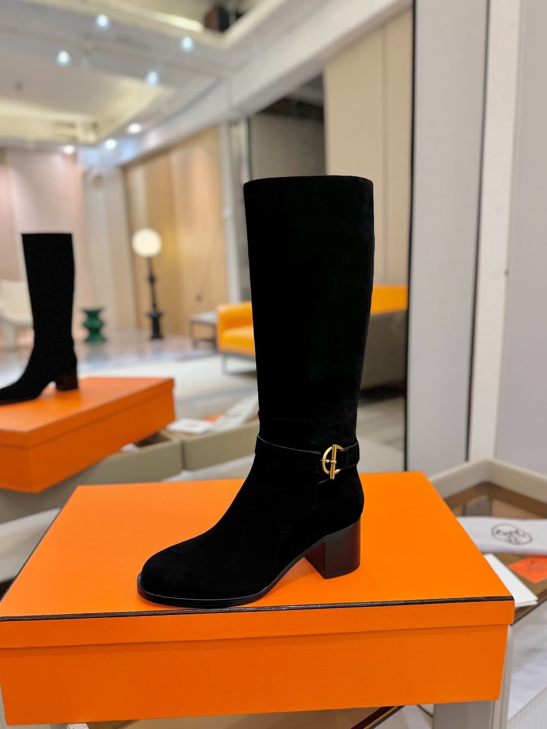 Hermes Justine 50 boot Boots Shoes Women