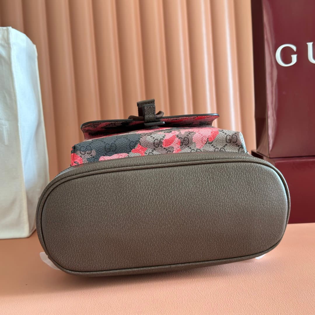 Gucci Pink GG Small Backpack 839109 High