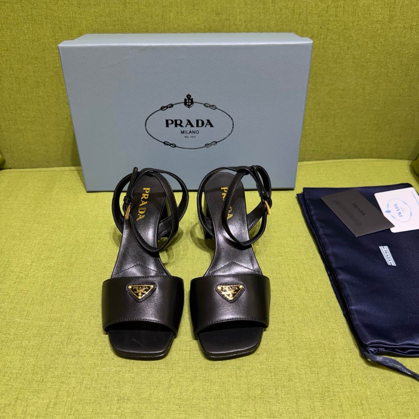 Prada Nappa leather platform sandals