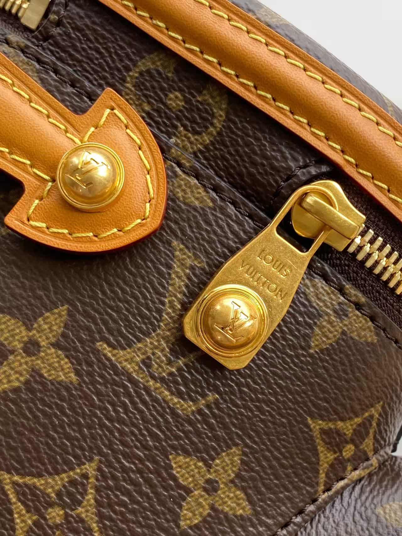 Louis Vuitton Watering Can Bag Monogram coated canvas and cowhide leather M27563 High