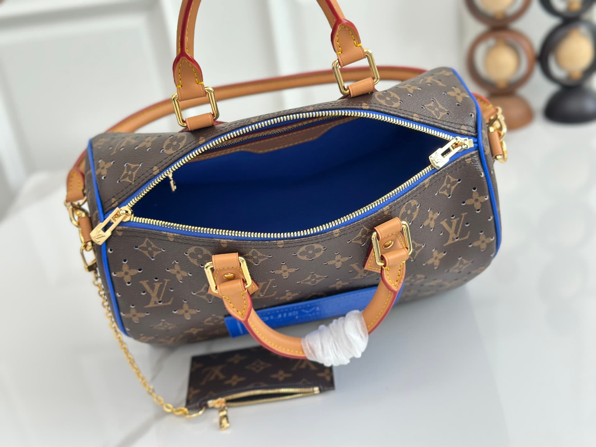 Louis Vuitton Speedy Soft 30 Neon Wave Monogram coated canvas M29143 High