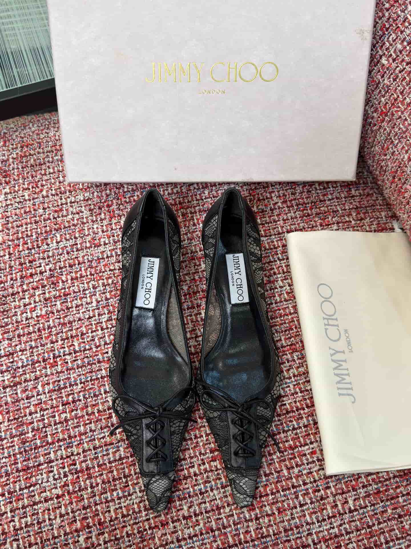 Jimmy Choo Lace Scarlett 50 Pumps