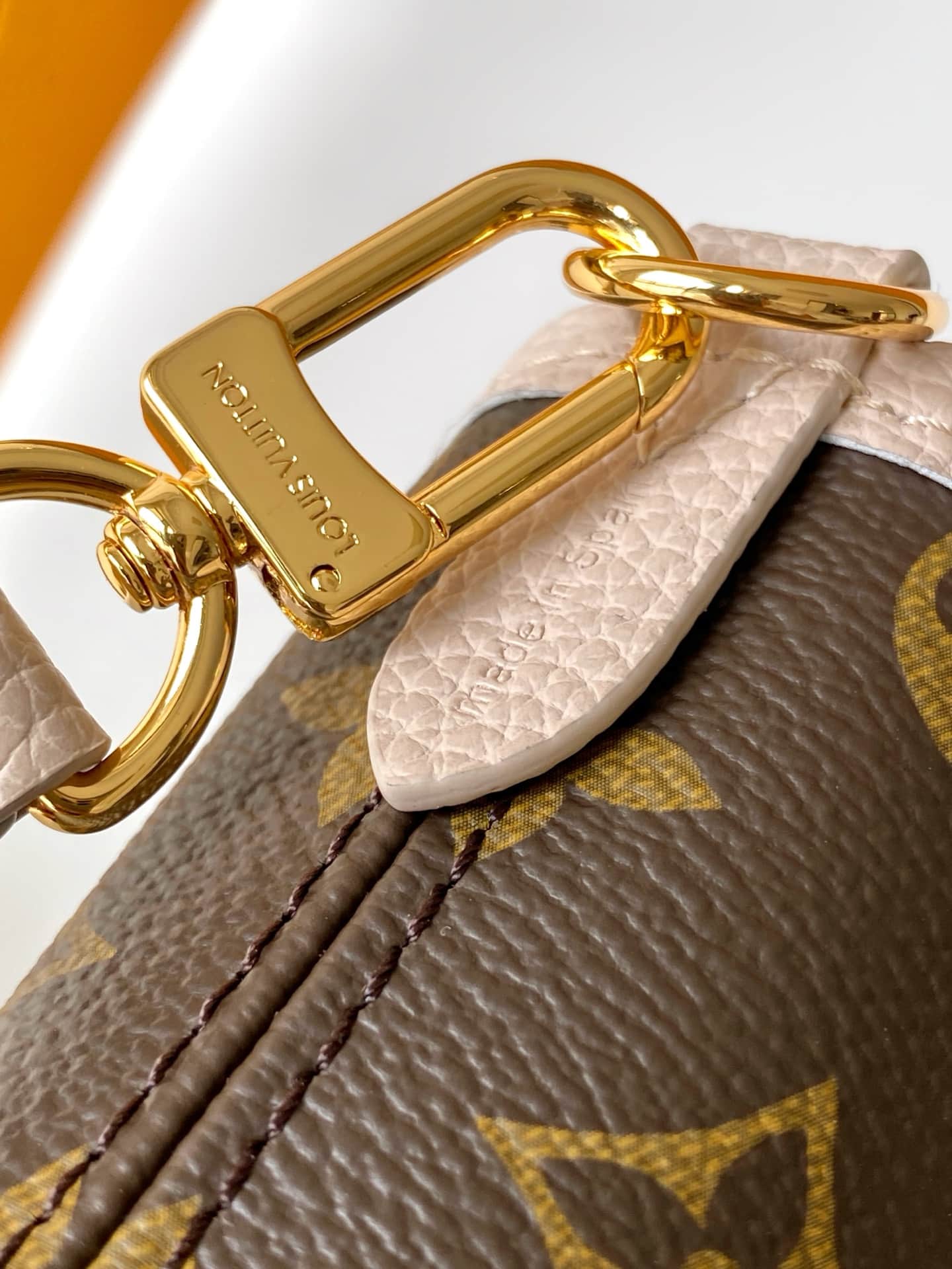 Louis Vuitton Neverfull Bandoulière Inside Out BB Monogram/Limestone Coated canvas M25657 High