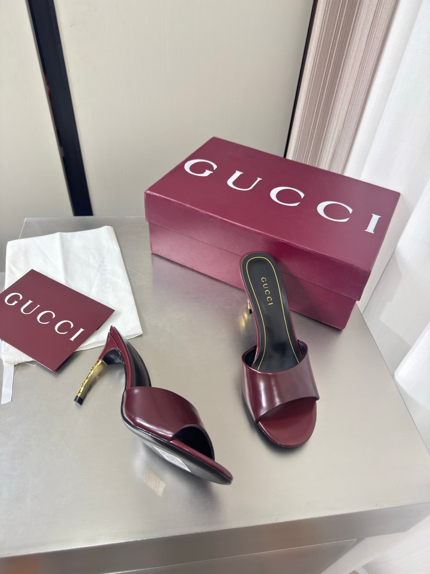 Gucci Castello Slides Shoes Women