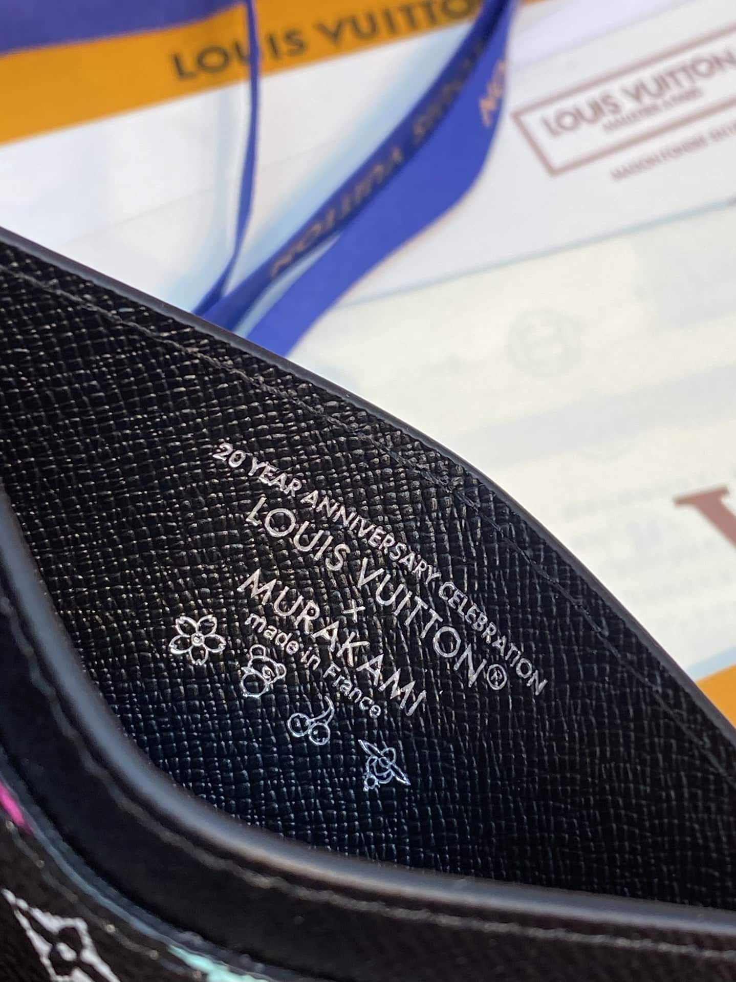 Louis Vuitton x Murakami Card Holder Monogram coated canvas M13403 High