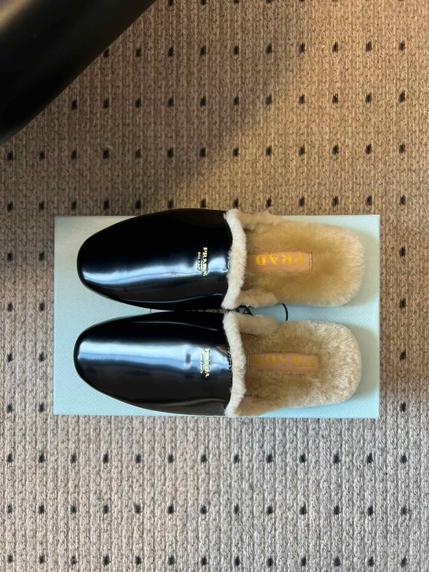 Prada  shearling mules Women