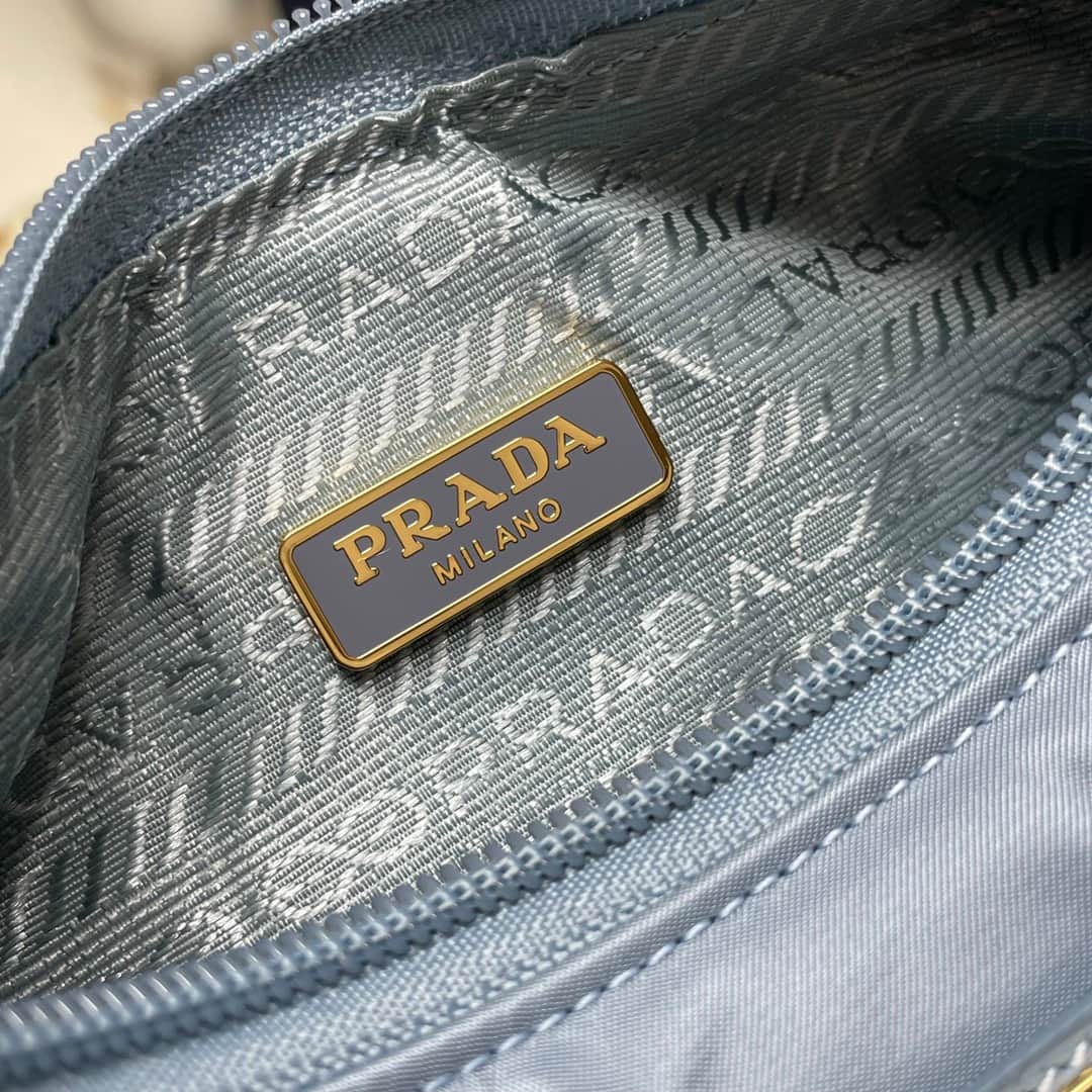 Prada Re-Nylon Re-Edition 2000 mini-bag Blue Recycled Polyamide 1NE515 High