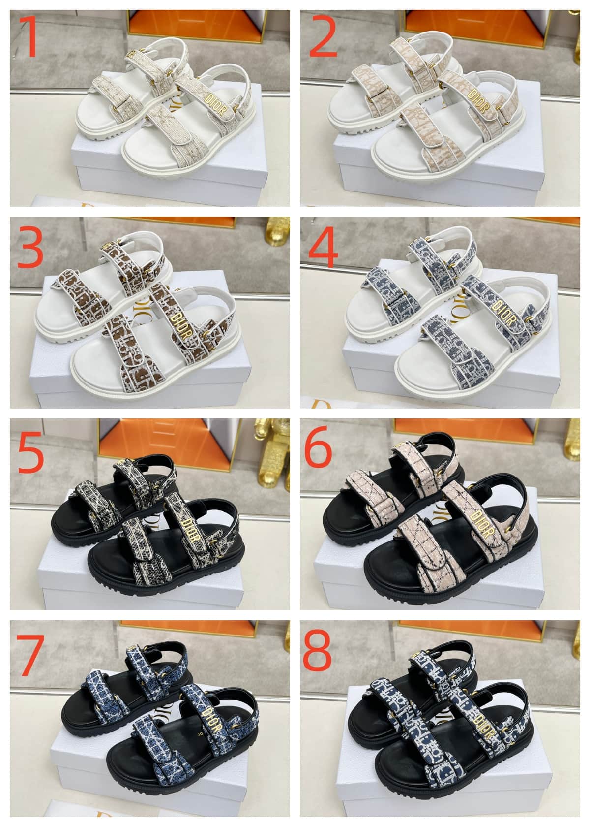 Dior Dioract Slide Shoes Women