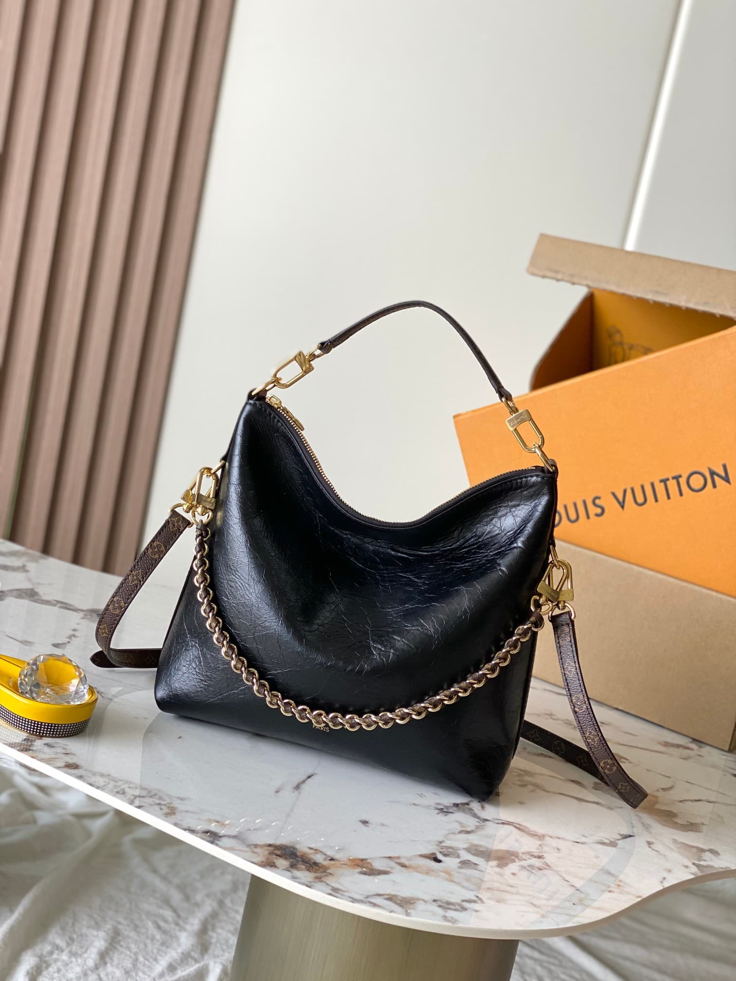 Louis Vuitton Multipass Saga Acajou Calfskin leather M3A269 TOP