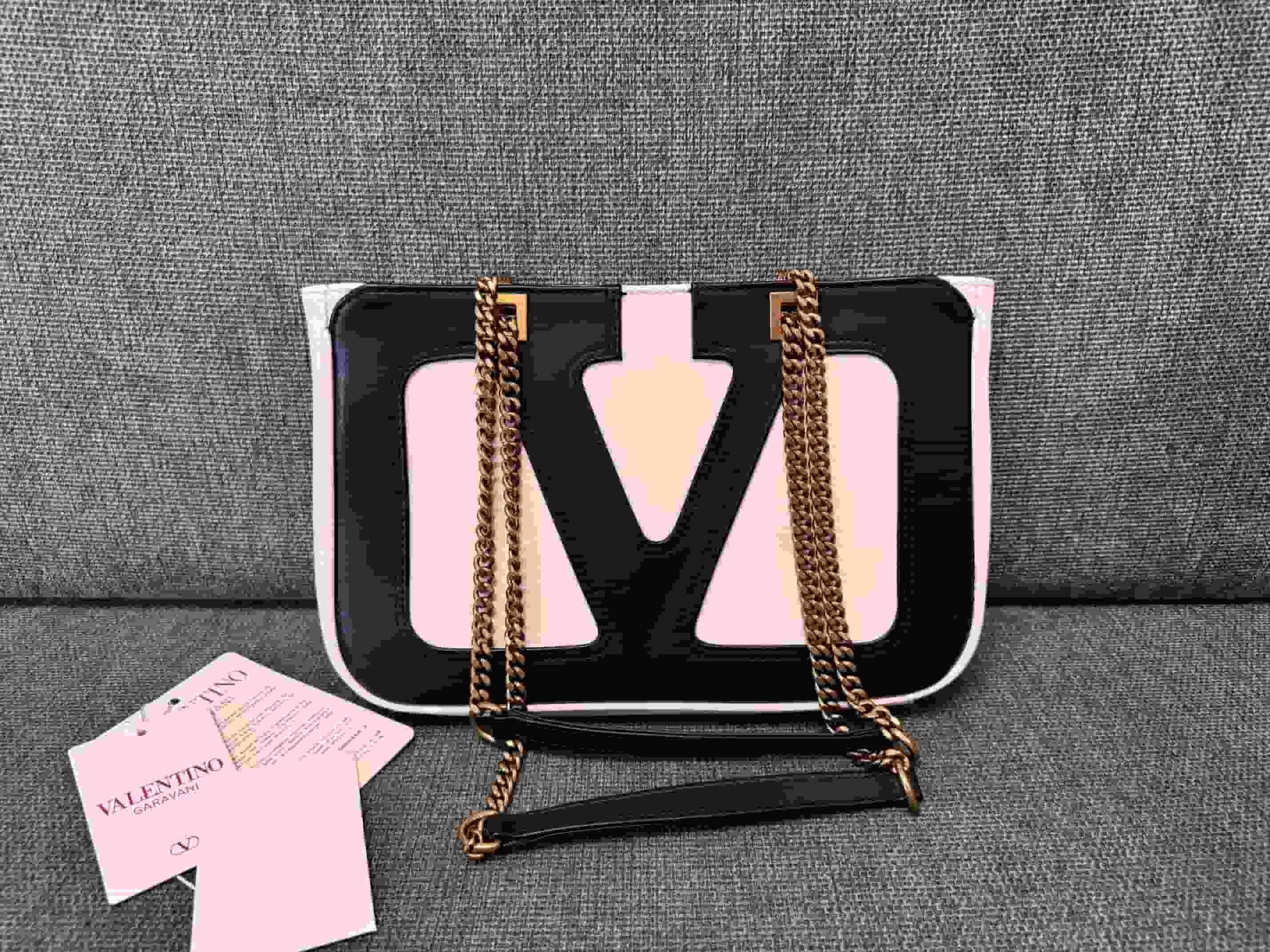 VALENTINO GARAVANI VIVA SUPERSTAR SMALL NAPPA LEATHER SHOPPING BAG High