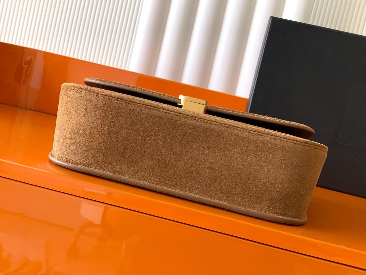SAINT LAURENT SOLFERINO LARGE IN SUEDE High