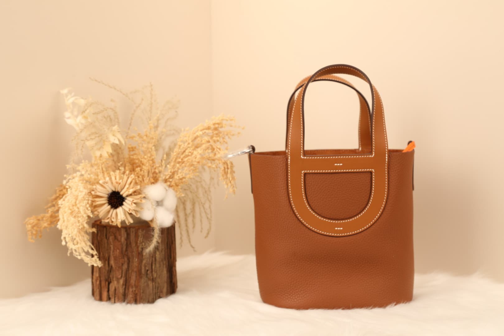 Hermès Picotin In-The-Loop 18 bag Silver/Gold Metal Gold Wax High