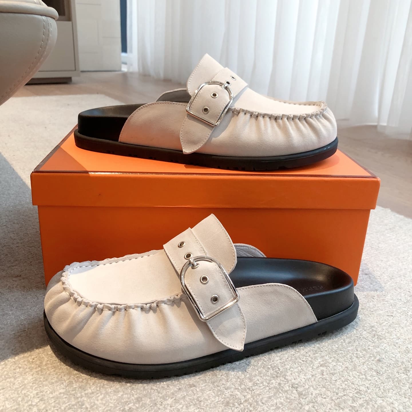 Hermes Key mule Shoes Men Women