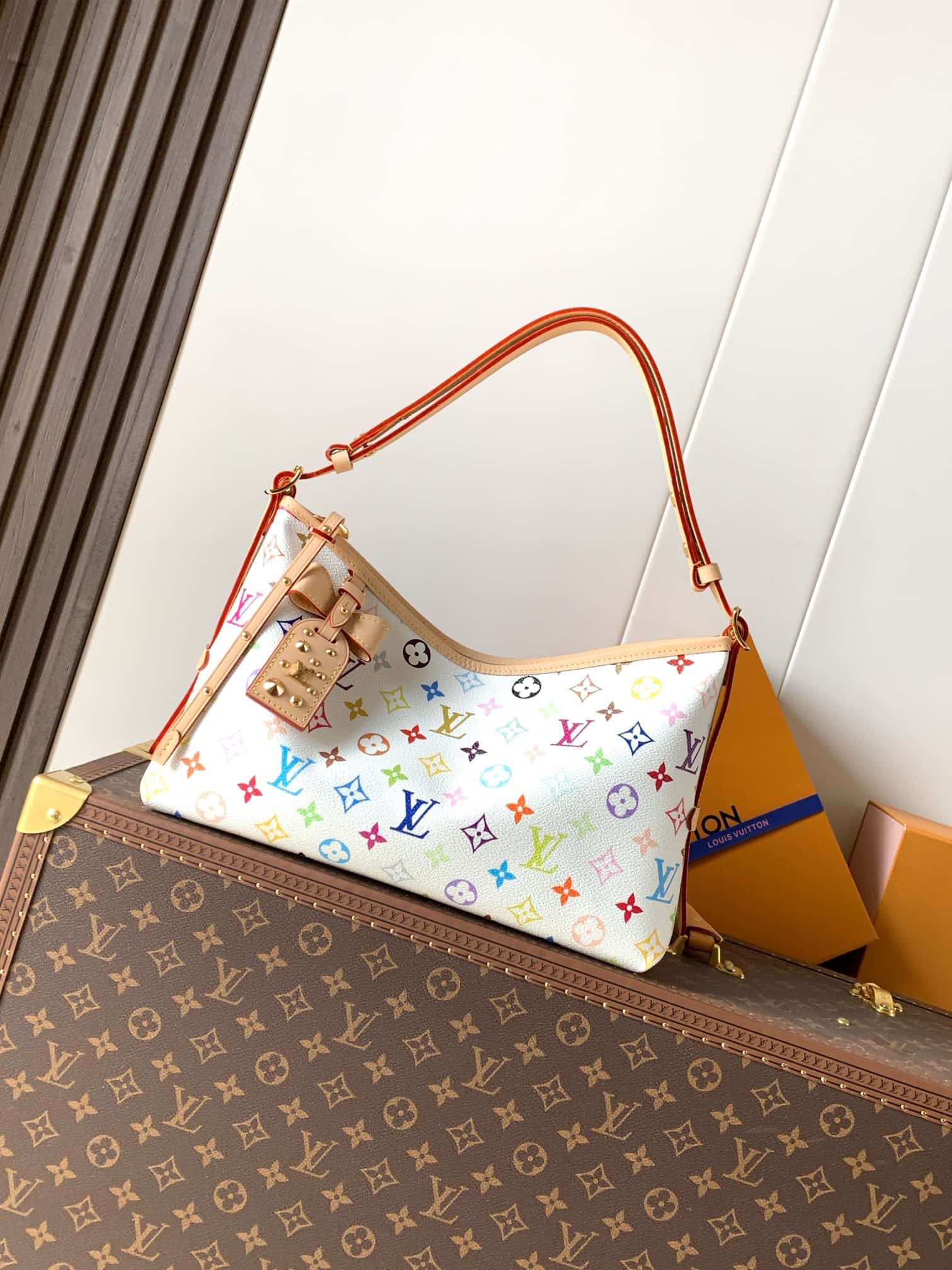 Louis Vuitton x TM CarryAll East West Multicolor/White Coated canvas M27578 High