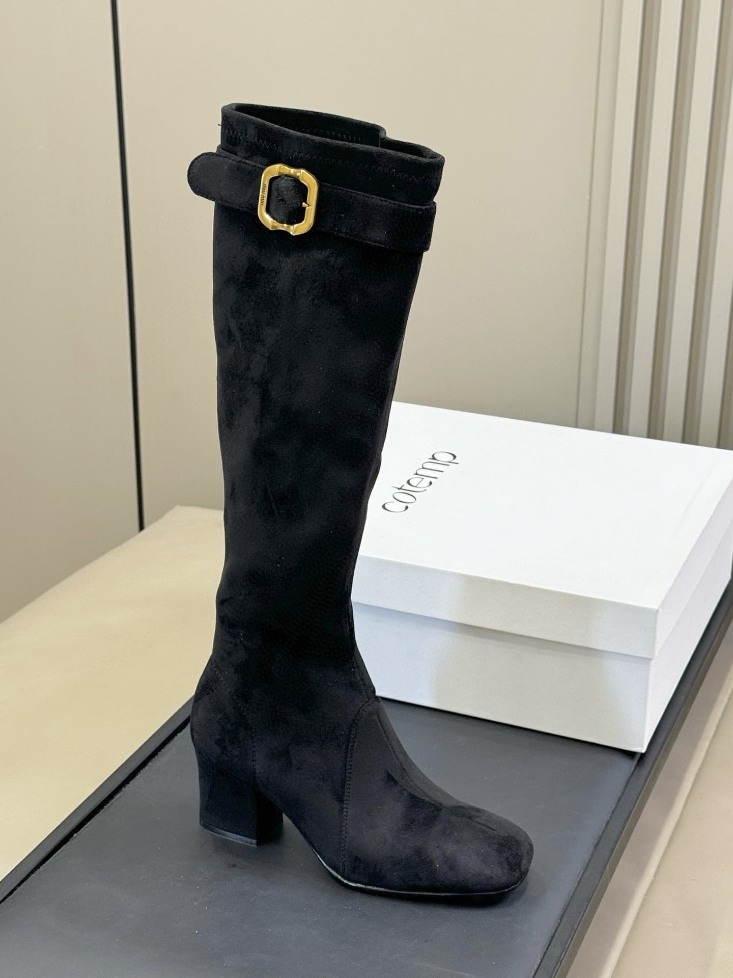 Miu Miu Nappa Leather Boots Shoes Women