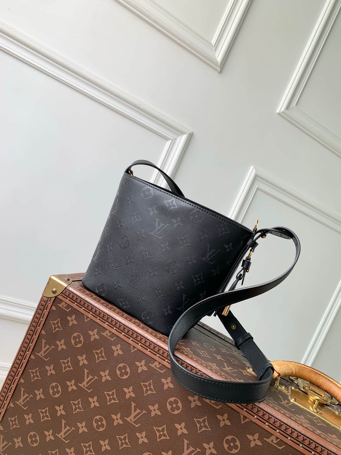 Louis Vuitton All In BB Boldly Black Calfskin leather M3A156 High