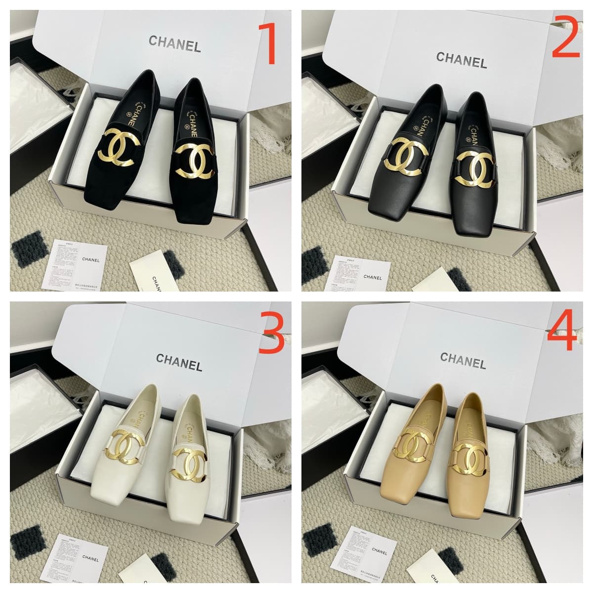 Chanel Loafers Shoes Women