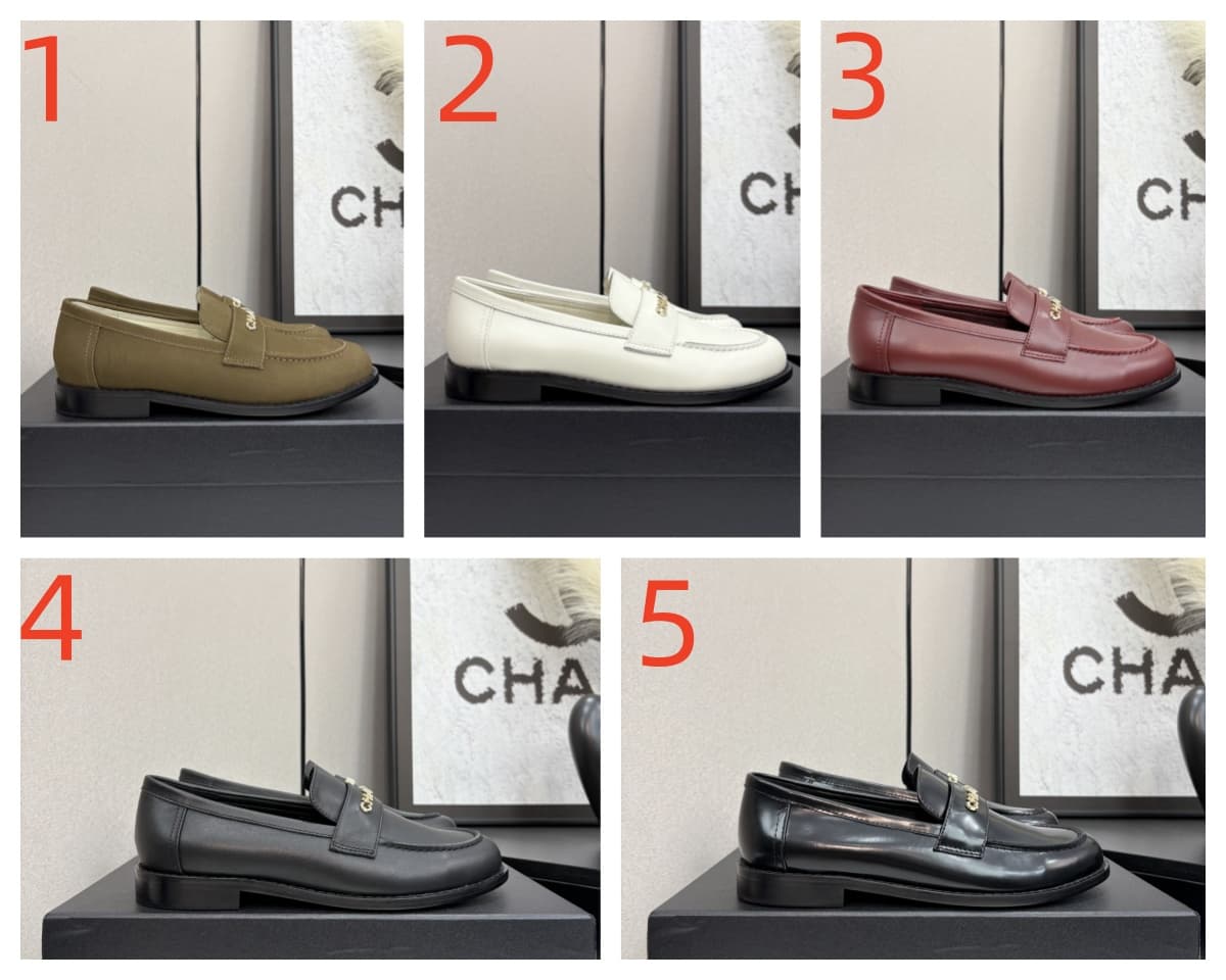 Chanel Loafer Shoes Women