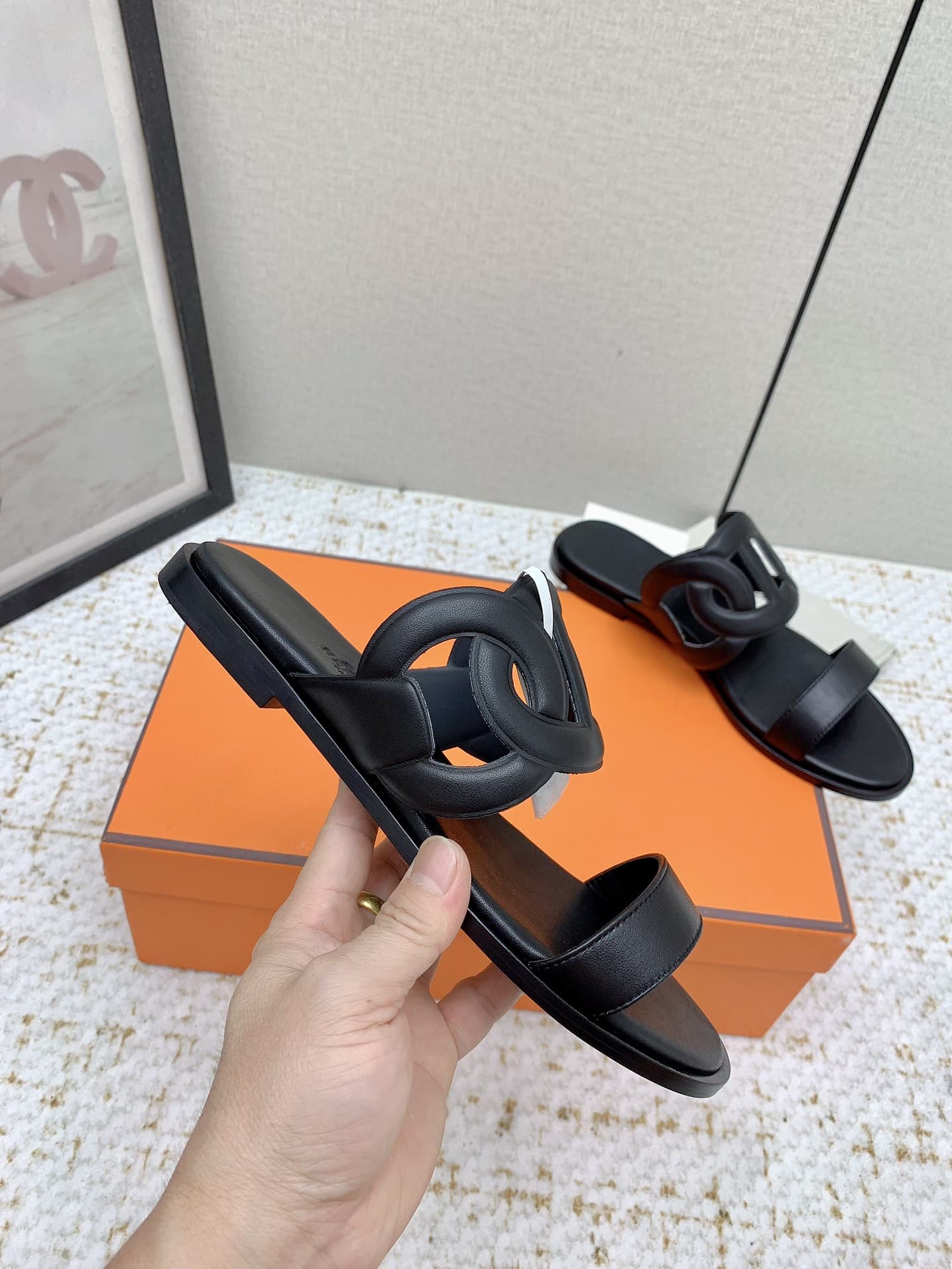 Hermes Lagune Sandal shoes Women