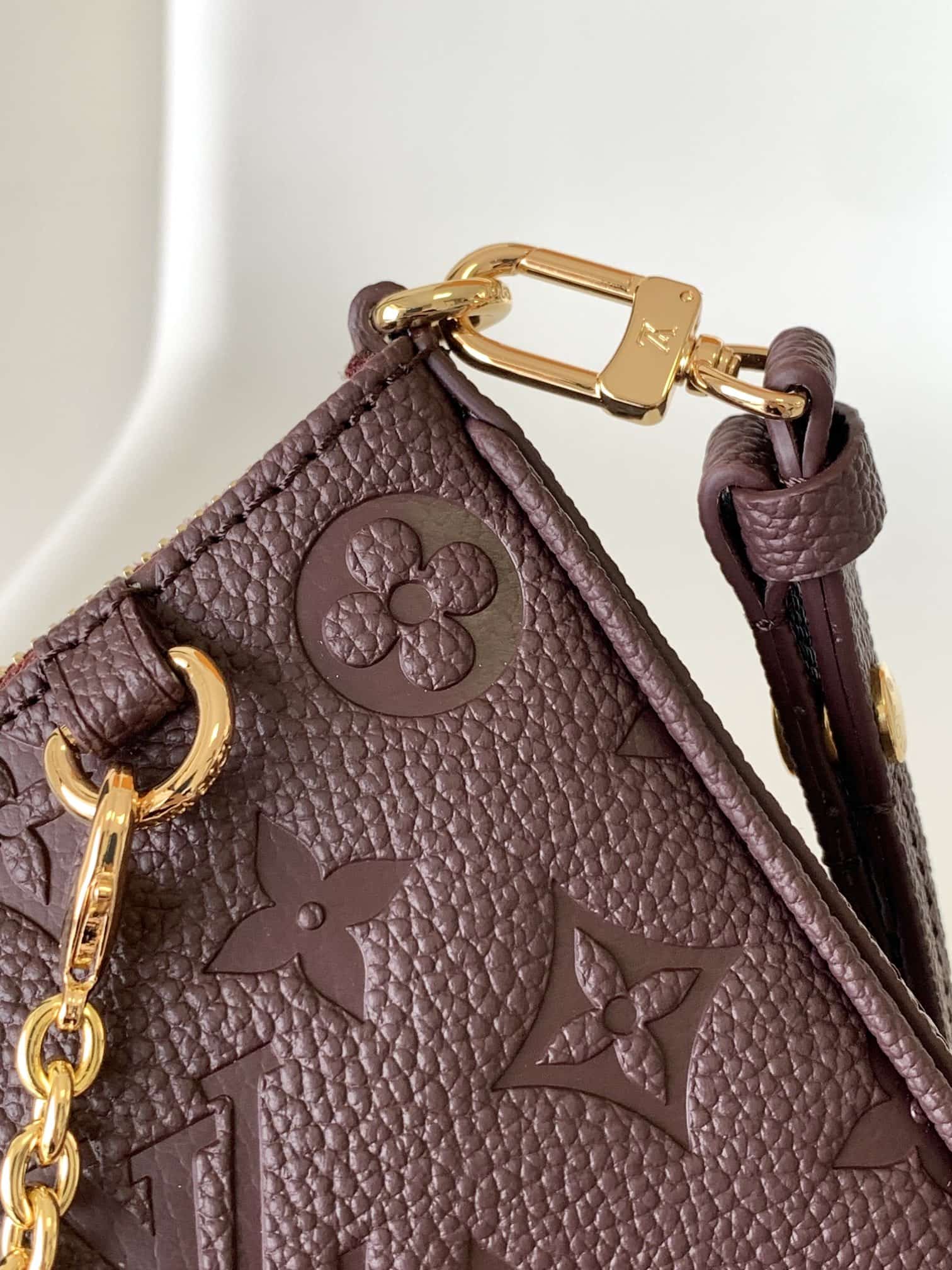 Louis Vuitton EASY POUCH ON STRAP Monogram Empreinte Leather M81862 High