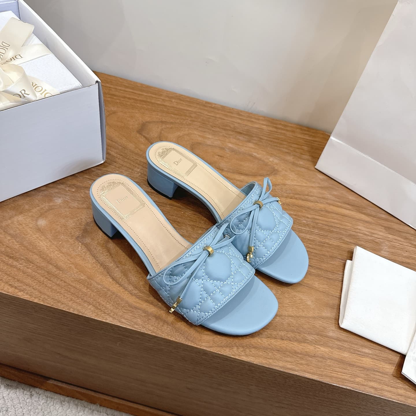 Dior Cannage slides Women