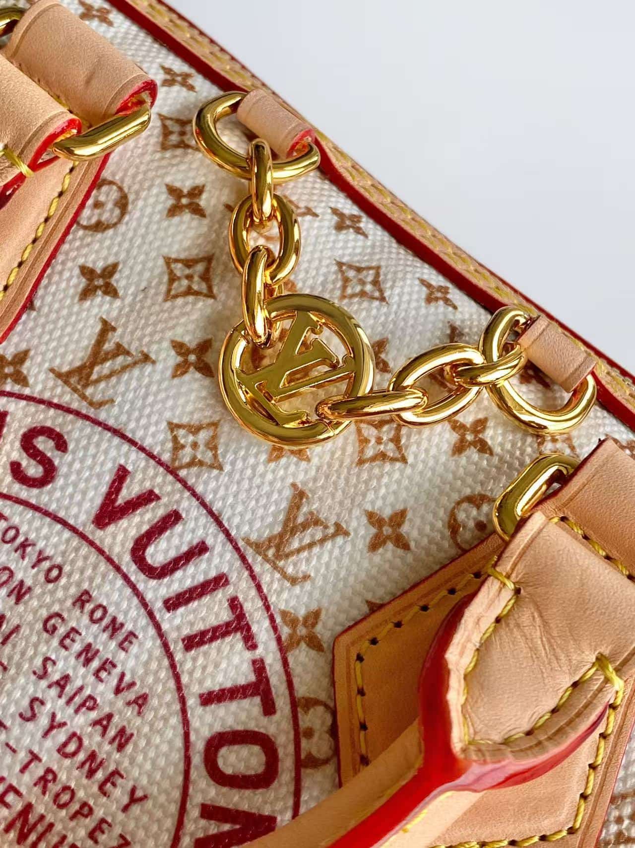 Louis Vuitton Speedy Bandoulière 20 Nude Rose Monogram Coated canvas M29459 High