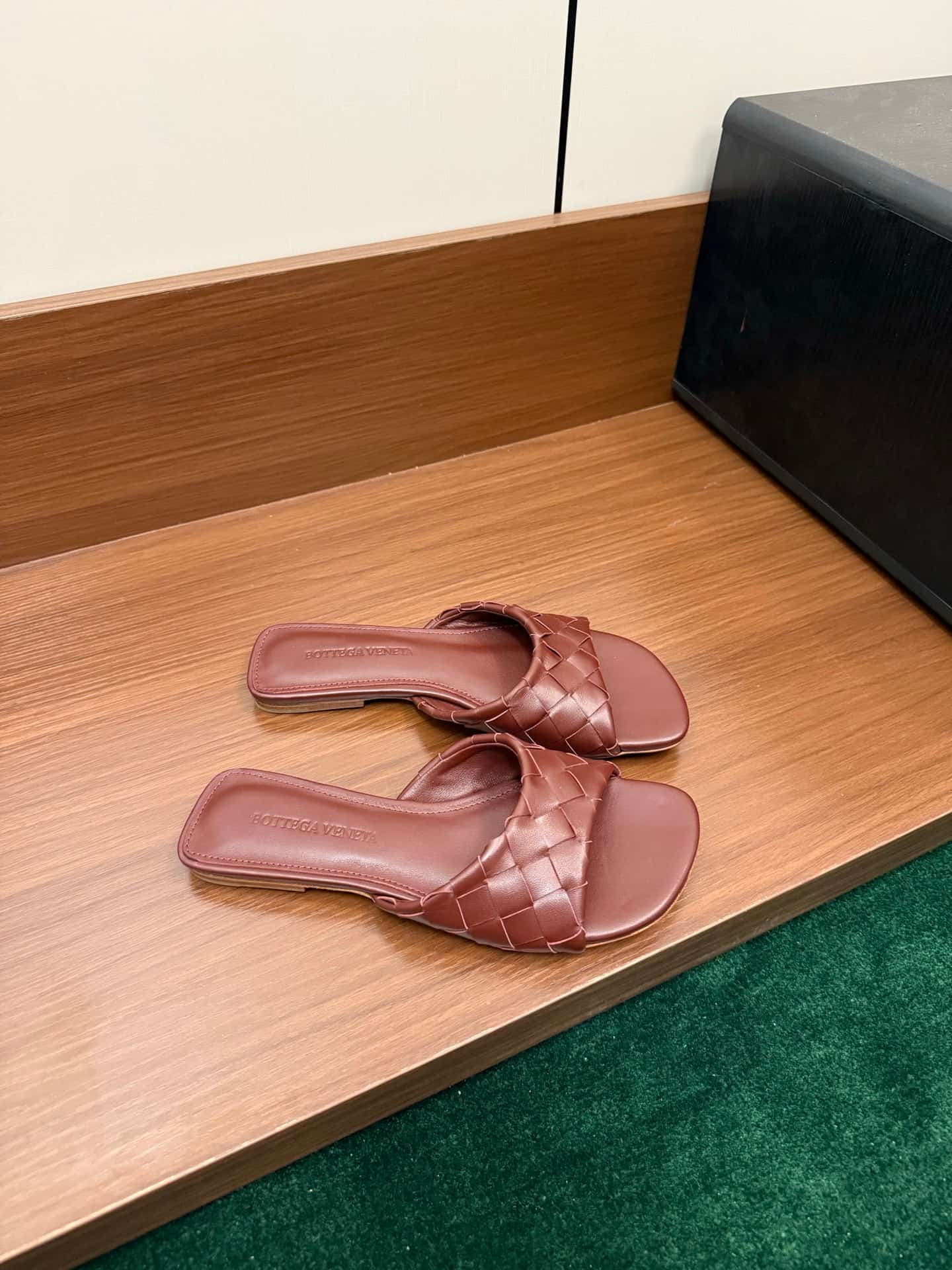 Bottega Veneta Livia Flat Mules Women