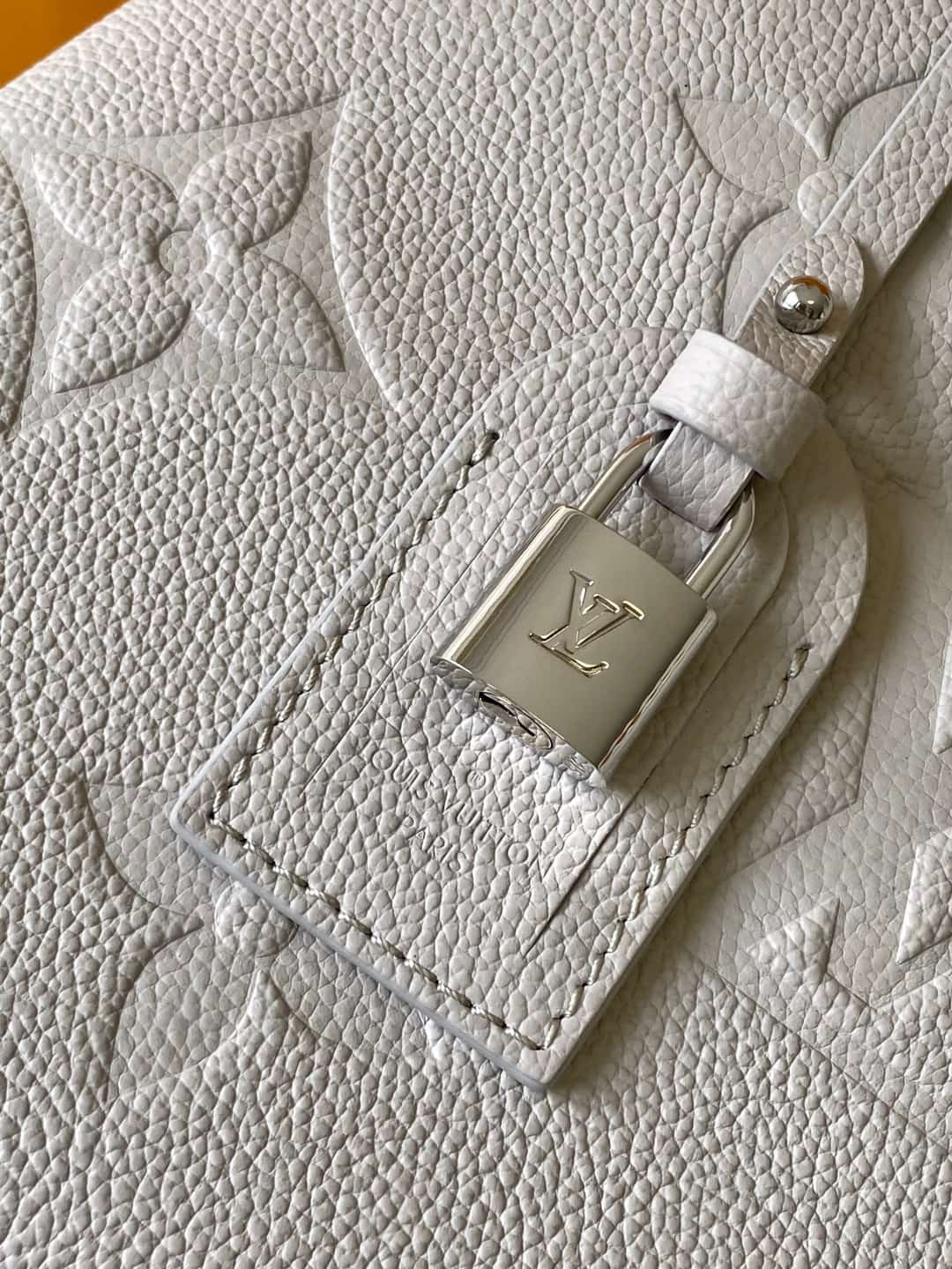 Louis Vuitton Petit Palais Brume Gray Cowhide leather M13803 High