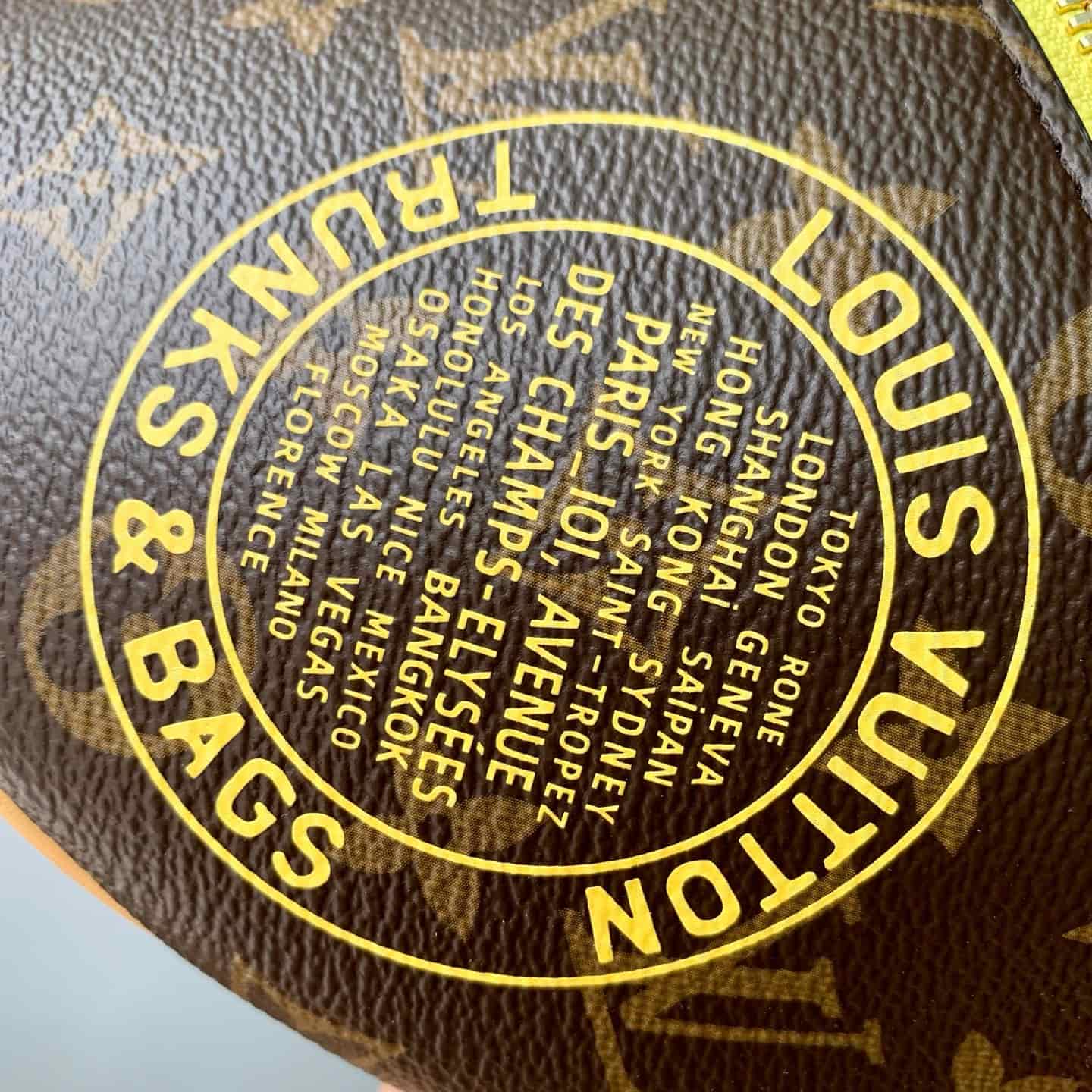 Louis Vuitton Bumbag Monogram Yellow Coated canvas M27237 High
