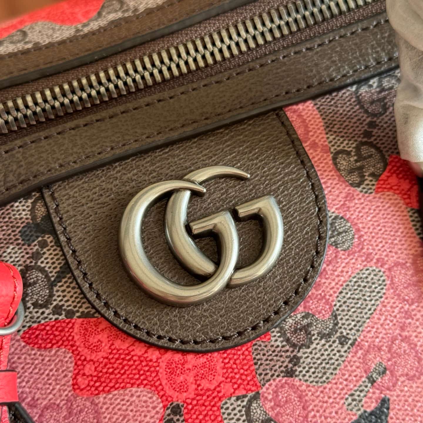 Gucci GG Camouflage Luggage duffle bags 834460 High