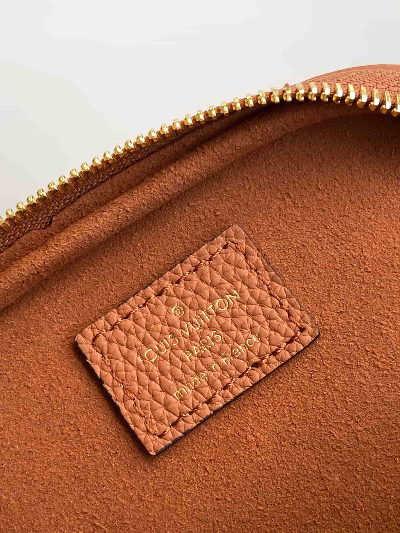 Louis Vuitton Mini Bumbag Cognac Monogram Empreinte Leather M12753 High