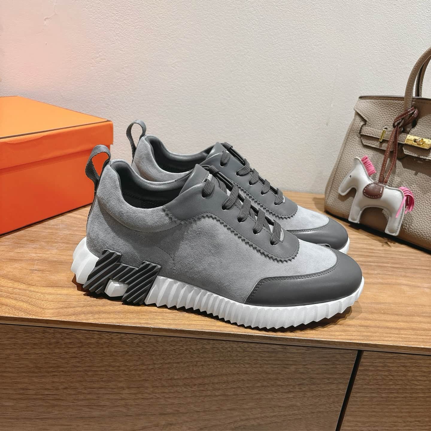 Hermes Bouncing Sneaker Shoes Men Women
