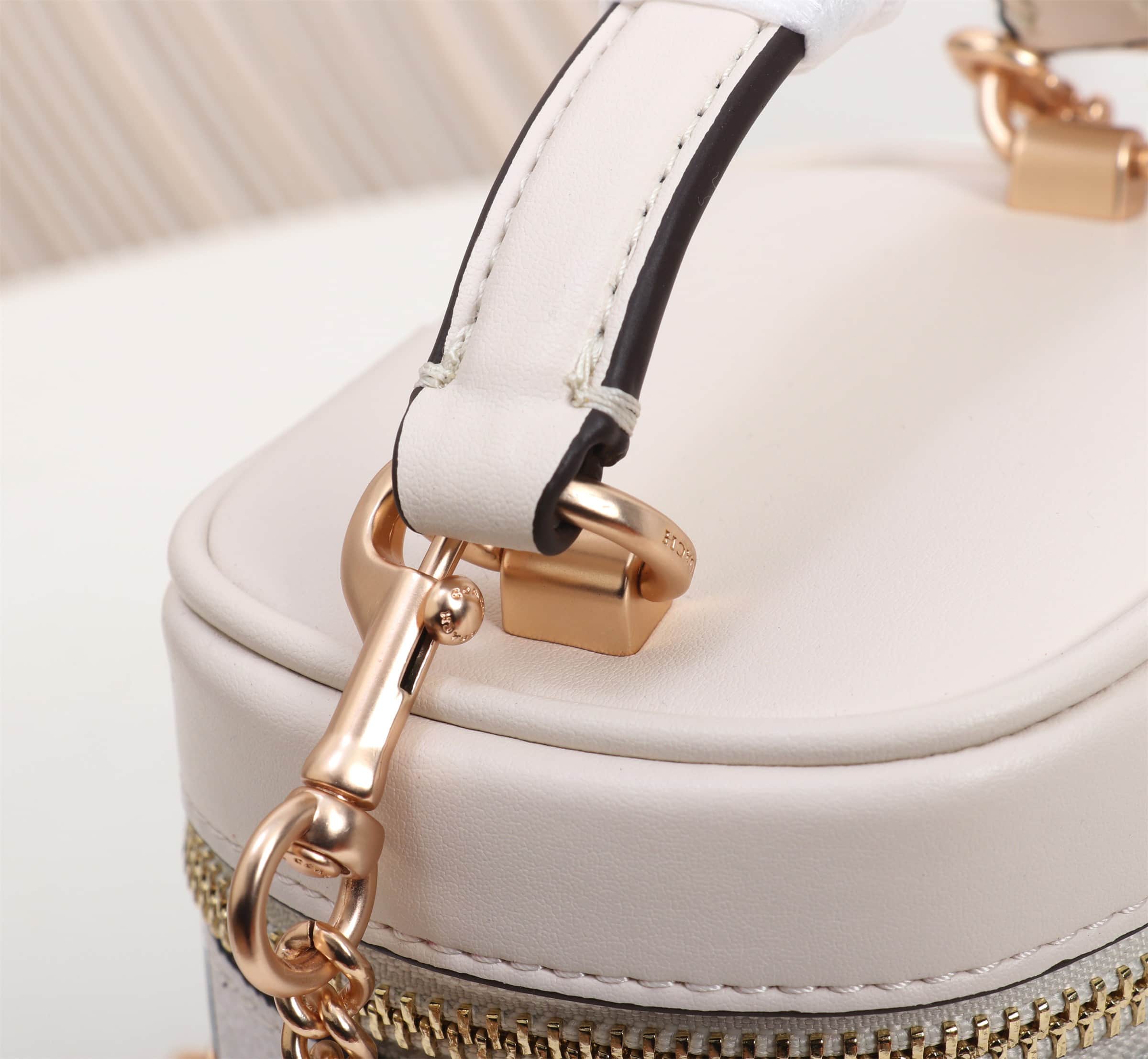 COACH Ava Crossbody Bag in Signature Canvas White CY733 High