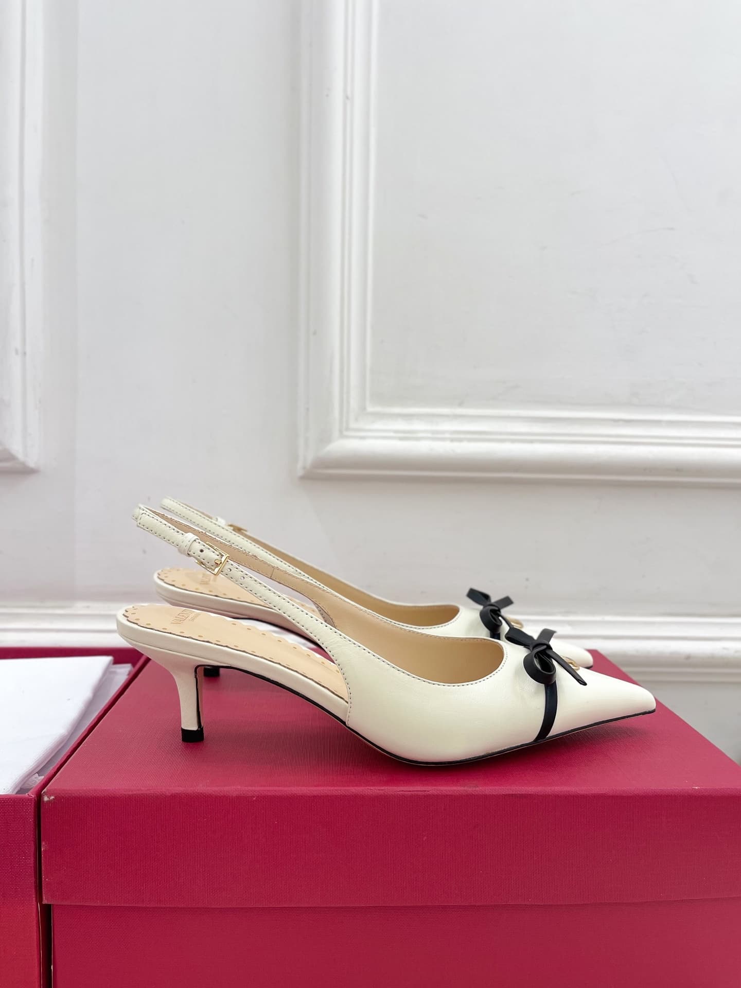 Valentino Bepointy Slingback Pump Shoes Low Women