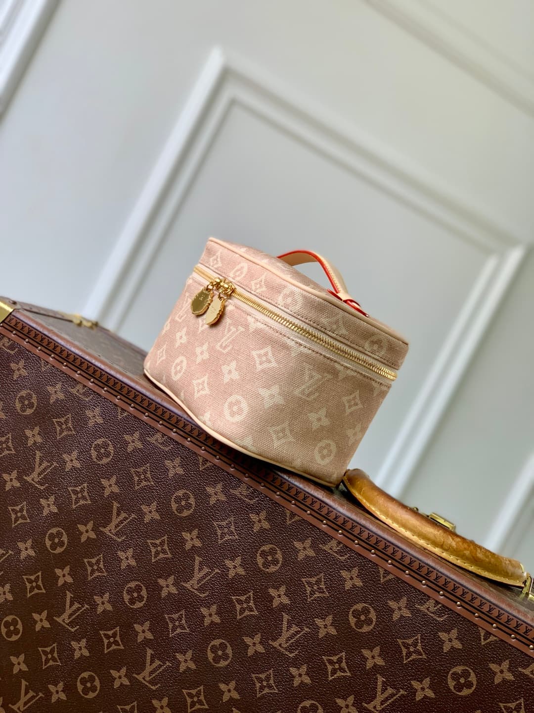 Louis Vuitton x Grace Coddington Nice Mini Meowgram coated canvas M15170 high