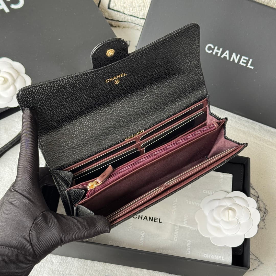 Chanel Classic Flap Long Wallet A80758 A