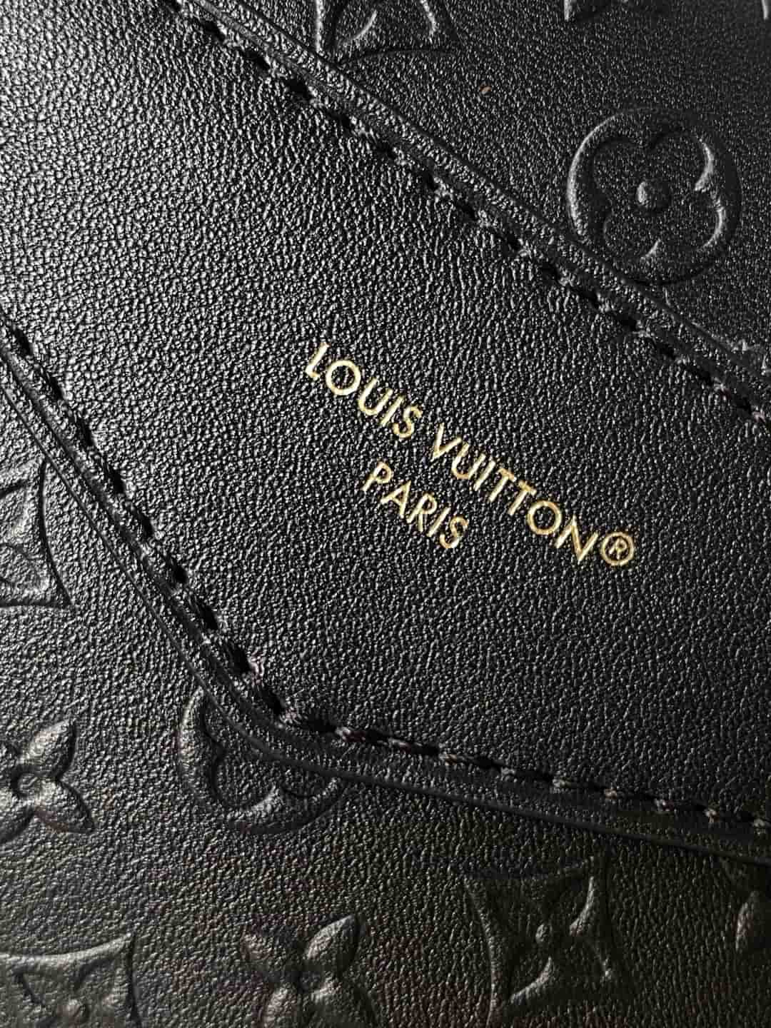 Louis Vuitton Odyssée Black Calfskin leather M25554 High